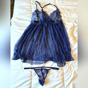 Victorias Secret Babydoll Lingerie with thong